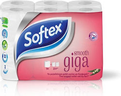 Softex Χαρτί Υγείας 2 Φύλλων 12 Συσκευασίες