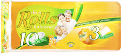 Dian Toilettenpapier 3 Lagen 10 Packungen (120gr/Rolle)