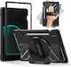 Dexnor Back Cover Rotating Durable Blacη (Samsung Galaxy Tab S9 FE+)