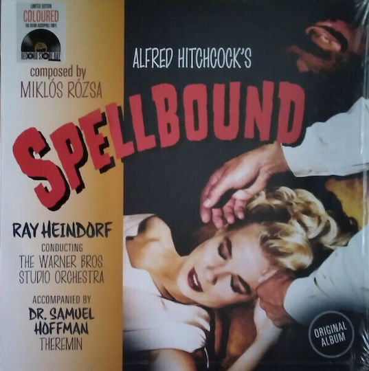 Ray Heindorf Conducting Warner Bros Studio Orchestra Accompanied By Dr Samuel Hoffman* Composed By Miklós Rózsa Alfred Hitchcock's Spellbound Vinyl