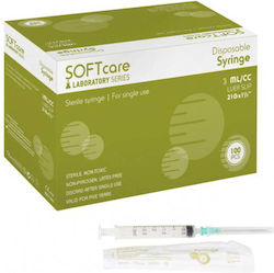 Softcare Σύριγγες 3ml 100τμχ