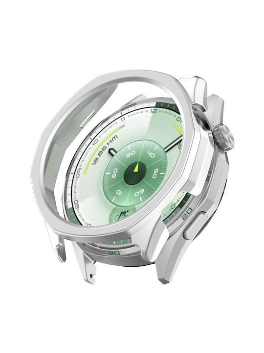 Plastikhülle in Silber Farbe für Huawei Watch GT 6 46mm