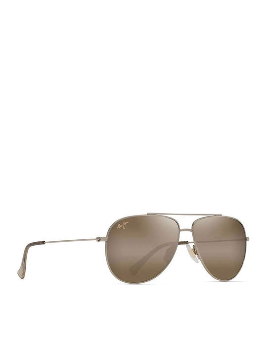 Maui Jim Men's Sunglasses with Gold Metal Frame...
