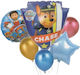 Set 6 Baloane Folie Multicolore Jumbo 60buc