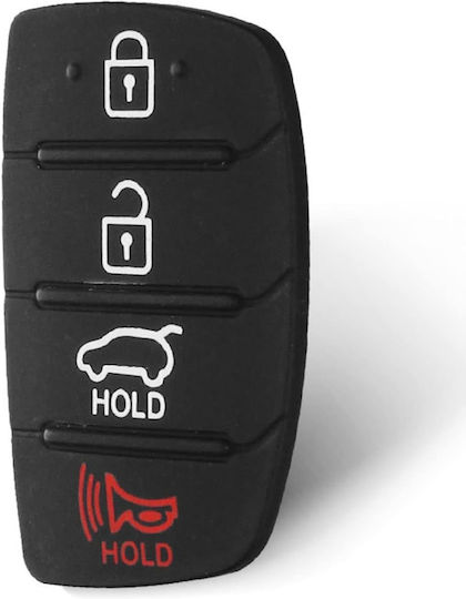 Membrană Din Cauciuc Pentru Cheie Auto Cu 4 Butoane Compatibilă Hyundai Tucson Santa Fe Ix45 Sonata I40 – Înlocuire Tastă Telecomandă