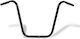 Motorcycle Handlebar Harley-Davidson Black Apehanger Handlebar 16" Rise 1" Black