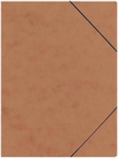 Next Folder Prespan with Rubber Band and Ears for Paper A4 Brown 10pcs