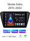 Car Audio System for Skoda Fabia 2015-2022 (Bluetooth/USB/WiFi/GPS/Apple-Carplay/Android-Auto) with Touch Screen 9"