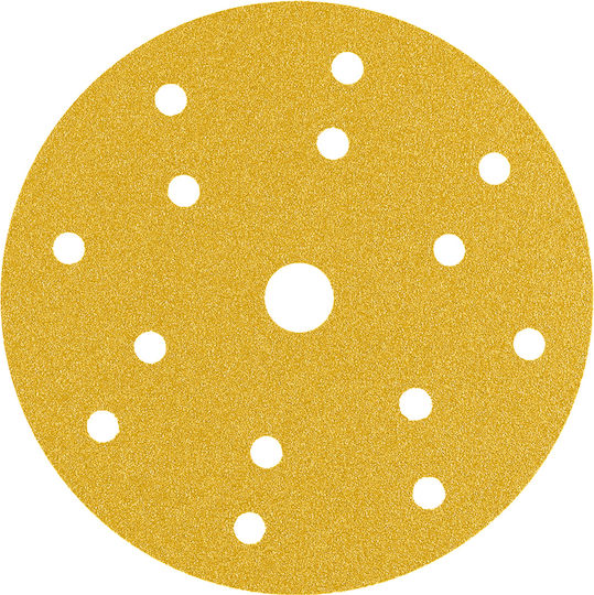Smirdex 820 Orbital Sander Sanding Sheet K240 with 15 Holes 150x150mm