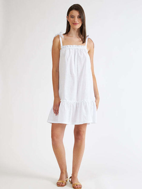 Harmony Χειμερινό Γυναικείο Νυχτικό Off White