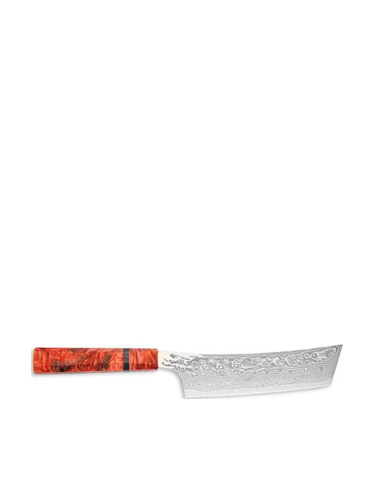 Ryusen Gurenhiryu Kai Μαχαίρι Nakiri από Δαμασκηνό Ατσάλι 15.5cm