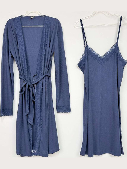 Cootaiya Summer Women's Pyjama Set Blue