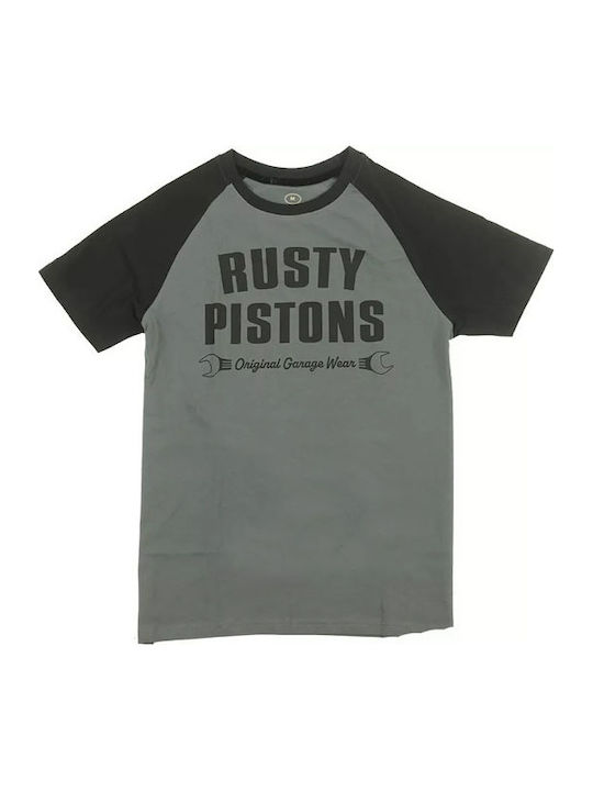 Rusty T-shirt Grey/black