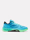Engine A Low Basketball Shoes Future Cyan / Green Glow / Black