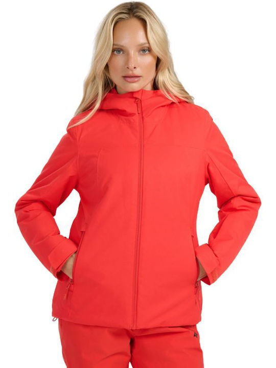 4F Women's Lifestyle Jacket for Winter Red