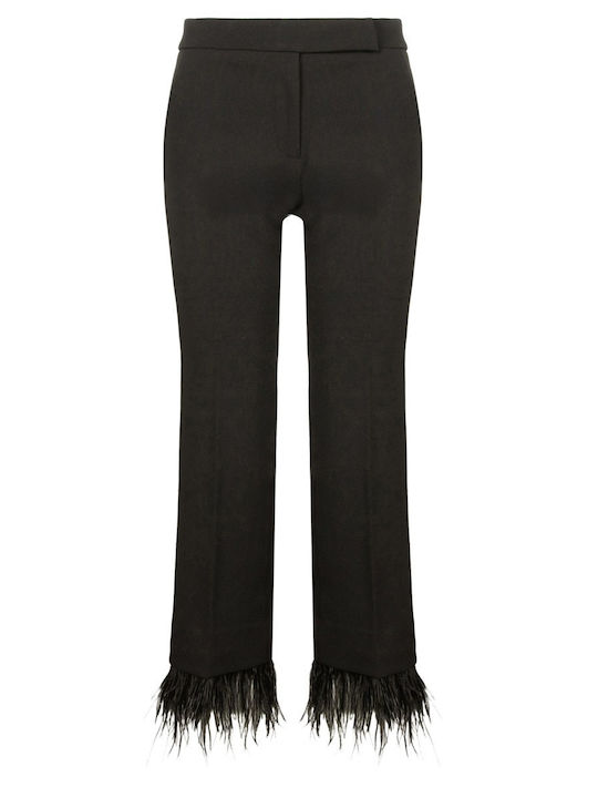 Michael Kors Women's Fabric Trousers Black