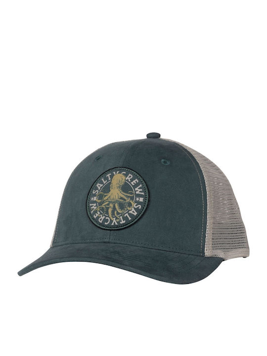 Salty Crew Tentacles Retro Trucker Cap Dark Hydro