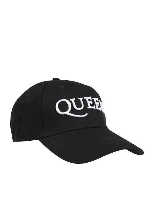 Queen Logo Baseball Cap Schwarz Qubbcap01