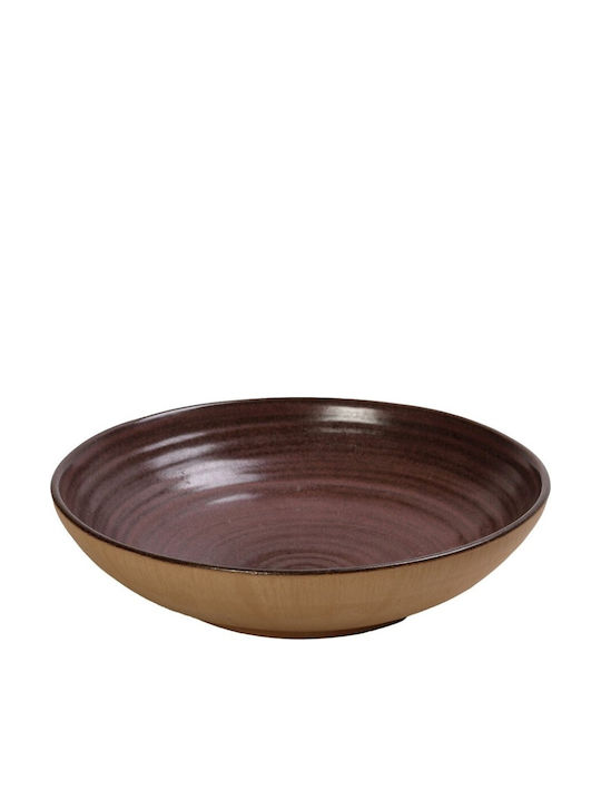 Espiel Calabria Pink Plate Soup Pink 26cm