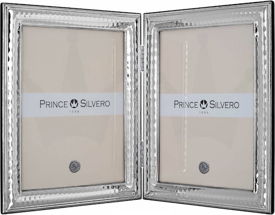 Prince Silvero Κορνίζα Ασημένια με Ασημί Πλαίσιο