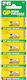 GP Batteries High Voltage Alkaline Batterien A10 9V 10Stück