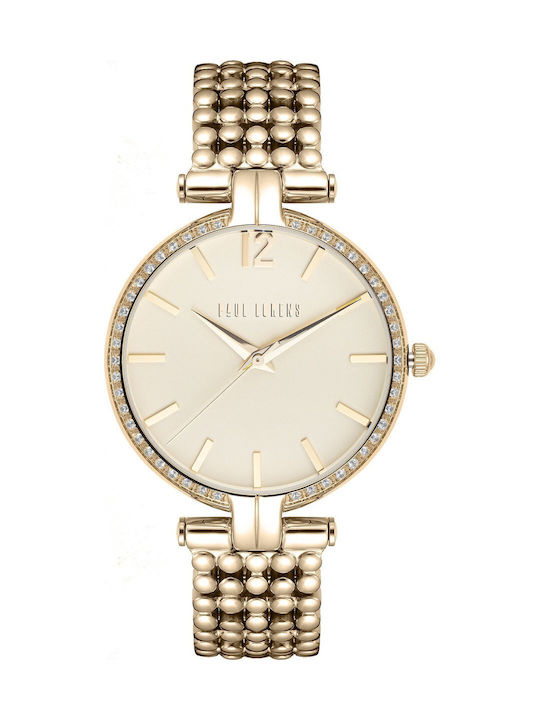 Paul Lorens Women's Watch with Gold Metal Bracelet