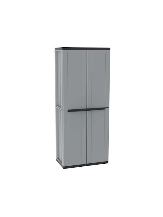 Zweiflügeliger Schrank Kunststoff 68x37.5x163.5cm