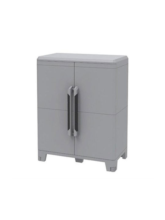 Double Door Wardrobe Plastic 78x43.6x101.6cm