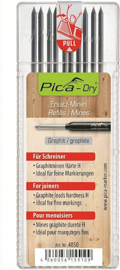 Pica 4050 Резервни Върхове За Маркиращ Молив Dry 2.8mm Комплект 10 Броя