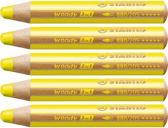 Stabilo Woody Комплект цветни моливи 5бр Пакет от 1 опаковки
