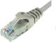 U/UTP Cat.6 (Gigabit) Καλώδιο Δικτύου Ethernet 0.3m Γκρι 20τμχ