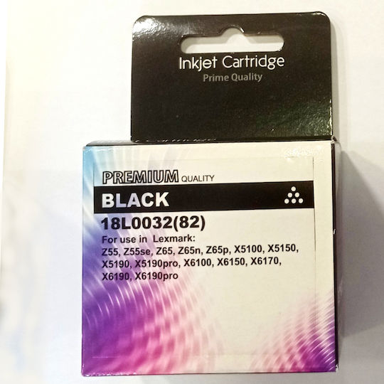 Kompatible Tintenstrahldrucker-Tintenpatrone Lexmark 18L0032E Schwarz 1Stück