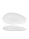 Cok Spain Serving Platter Oval made of Porcelain White 41x20cm