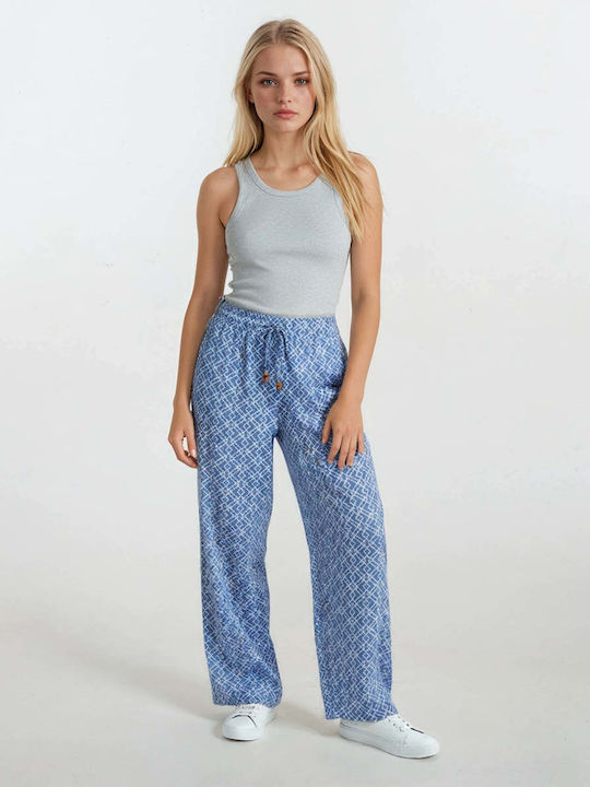Pink Label Pantaloni Largi De Plajă Sea Breeze Pink Label Pantaloni Largi De Plajă Sea Breeze