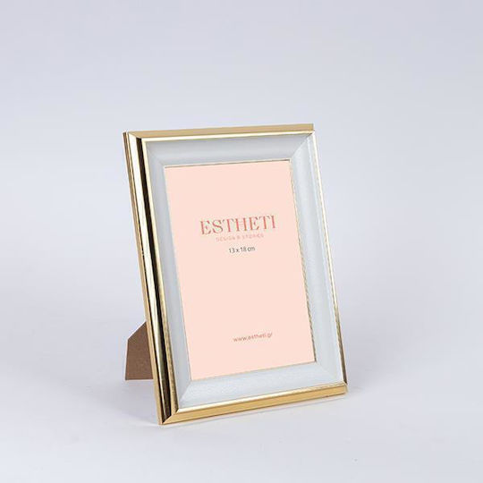 Fotorahmen mit Goldenem Kunststoffrahmen 13x18