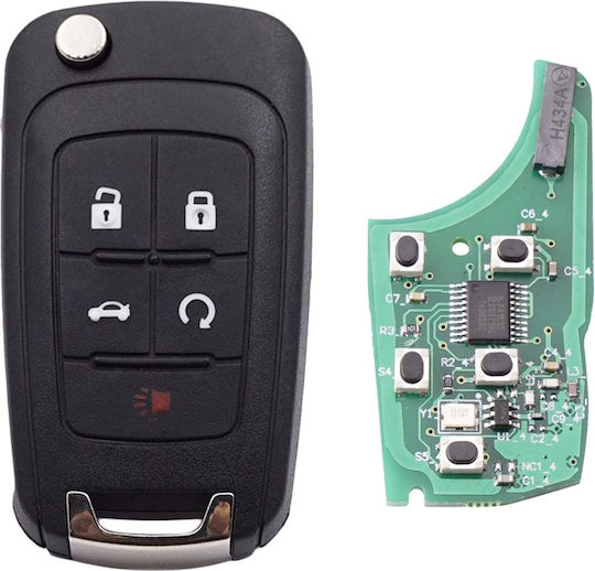 Cheie Auto pentru Chevrolet Captiva / Cruze / Malibu / Orlando / Aveo / Scânteie