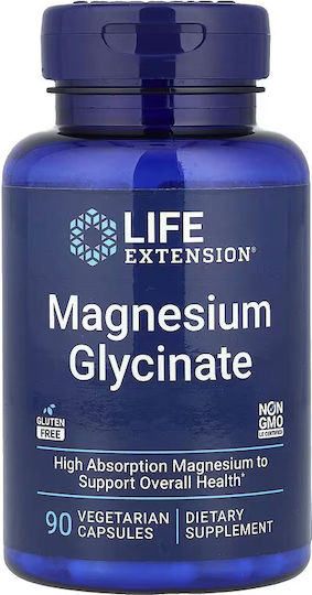 Life Extension Magnesium Glycinate 105mg 90 κάψουλες