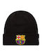 Cuff Beanie Ανδρικός Σκούφος Πλεκτός σε Μαύρο χρώμα