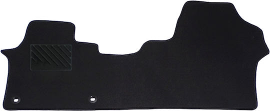 Car Mats Medium Quality Black Compatible Toyota Proace Commercial Model 2016 1 Piece