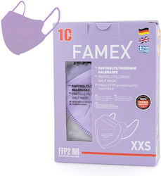 Famex Kids Mask FFP2 NR XXS Protective Mask Pur...