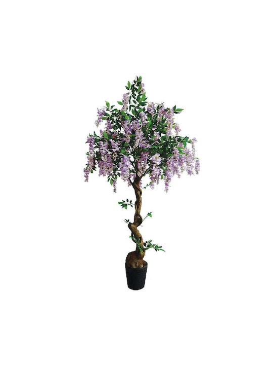Künstlicher Baum für den Außenbereich Chinesische Glyzinie Weiß 200cm Artekko
