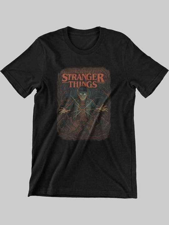 TKT Kids' T-shirt Black Stranger Things