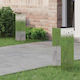 vidaXL Set of 2 Solar Lights Street Warm White ...