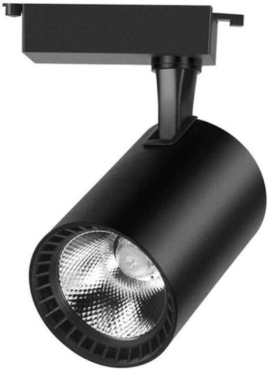 Μονό LED Θερμό Λευκό Σποτ σε Μαύρο Χρώμα Μονό LED Θερμό Λευκό Σποτ σε Μαύρο Χρώμα