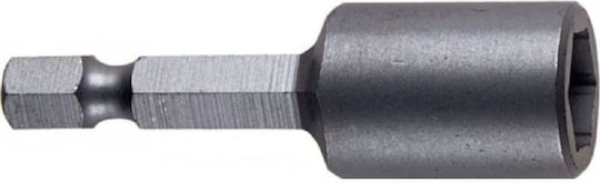 Makita Μαγνητικό Καρυδάκι με Καρέ Υποδοχής 1/4", HEX