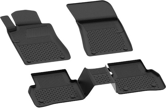 Sahler Πατάκια Πίσω Universal 5τμχ Mini ONE Ford Edge 2003-2009 Μαύρα