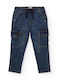 Παιδικό Παντελόνι Cargo Denim Blue