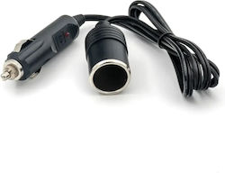 Car Cigarette Lighter Extension Cable 12-24v 1m 10a Fuse Carguard Usc005 Car Cigarette Lighter Extension Cable 12-24v 1m 10a Fuse Carguard Usc005