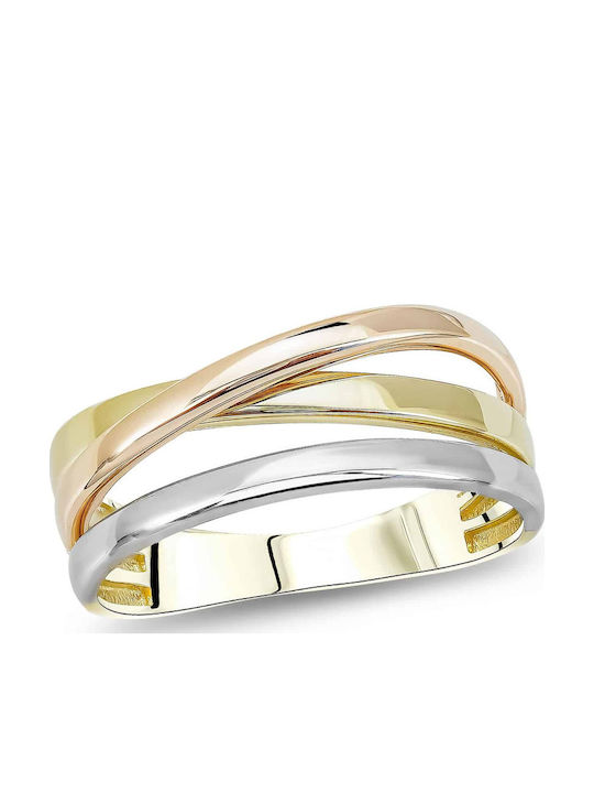 Kiriakos Gofas Ring made of Gold 14K