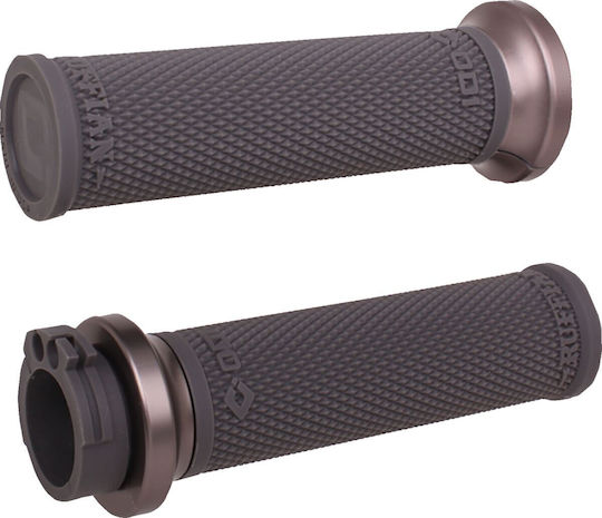 Odi Mânere Ghidon 25,4mm Ruffian Cable Diamond Knurled Fără Flanșă Fără Waffle Mediu V30hcwh-h Gri